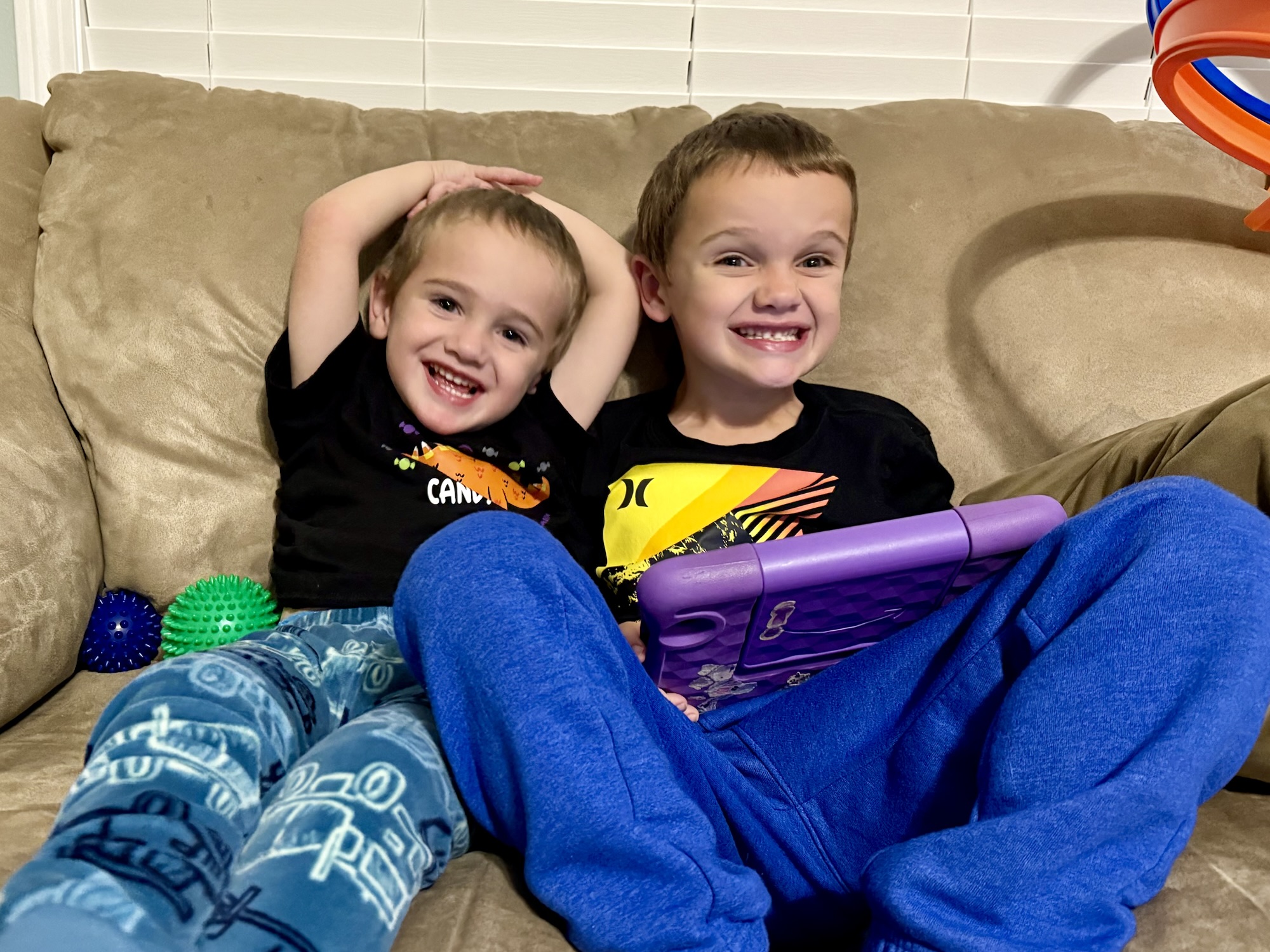 AITA for refusing to hand over my tablet to my 3-year-old brother