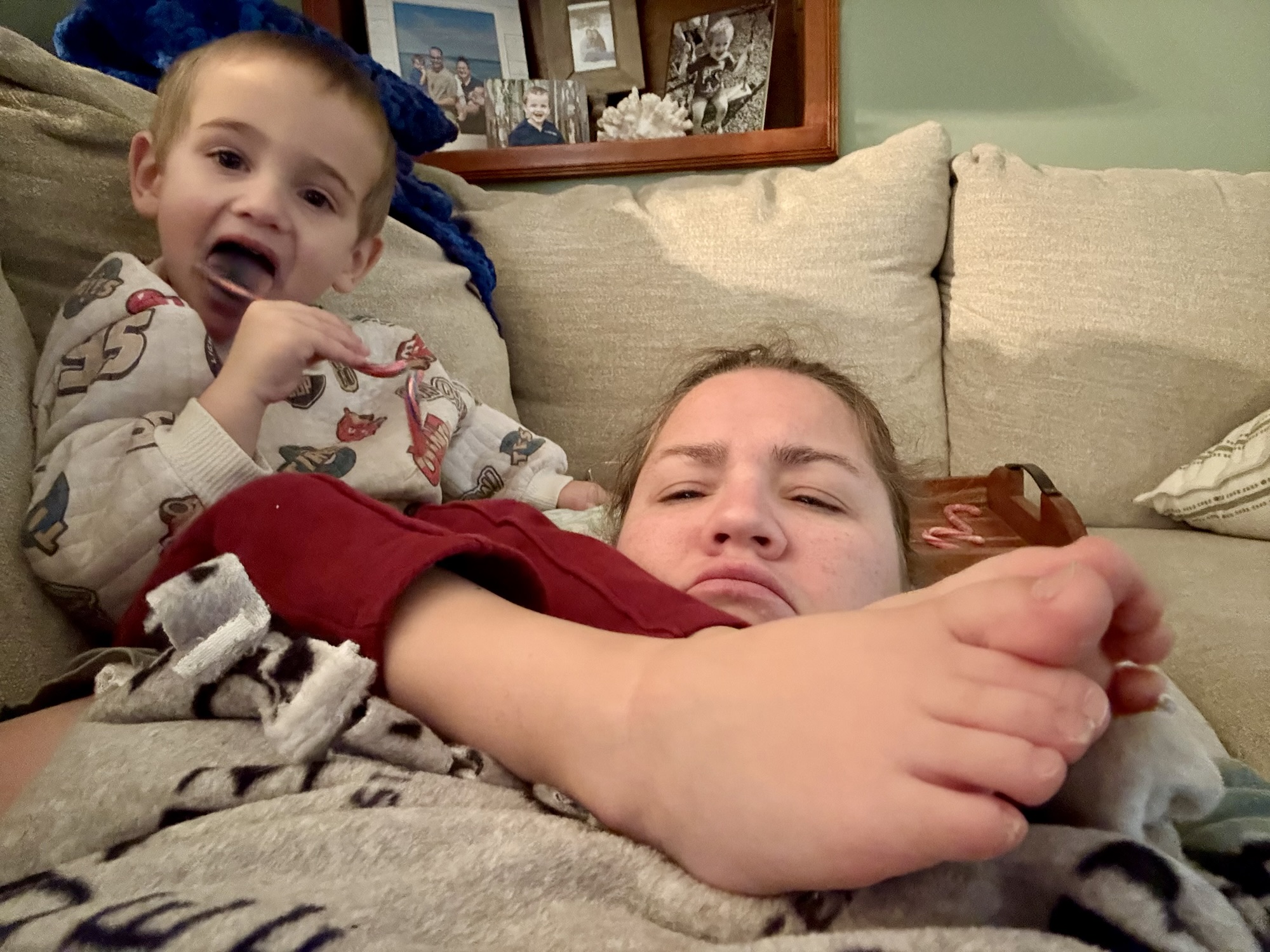 A Soliloquy Upon My Throne (Which Is Mom)